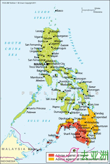 菲律宾安全旅游攻略，菲律宾旅游注意事项