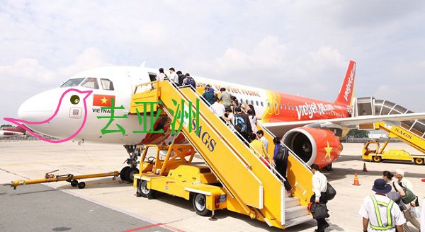 越捷航空公司开通飞往泰国普吉岛与清迈往返航