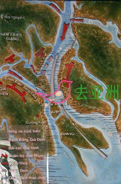 白藤江遗迹位区于白藤江江口，是海防最大的历史、文化、信仰遗迹群