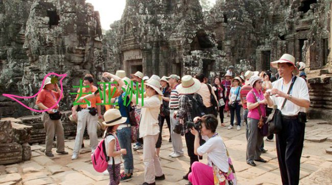2017年，中国游客多达120万人次赴柬埔寨旅游，18年将增值170万