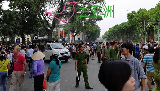 越南多地非法聚集涉反华内容 中国使馆提醒公民注意安全