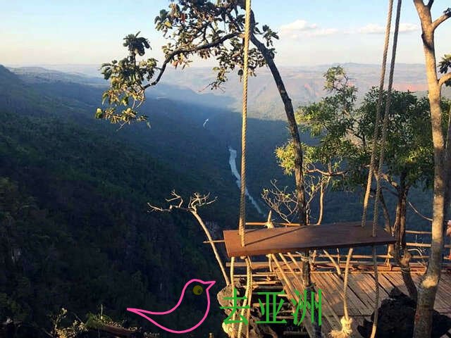 掸邦北部瑙秋(Nawngcho)县境的“云海”自然景观，越来越多的游客前来观赏