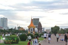 西哈努克国父像Statue of King Father Norodom Sihanouk
