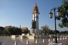 柬越友谊塔Cambodia-Vietnam Friendship Monument