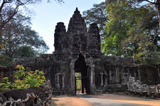 吴哥王城胜利门Victory Gate of the Angkor Thom